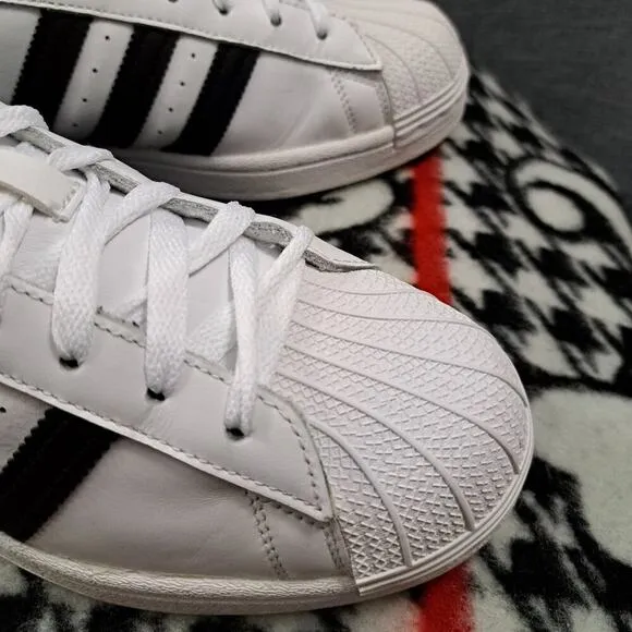 Men ADIDAS ORIGINALS SUPERSTAR Shoes Sneakers Size 9